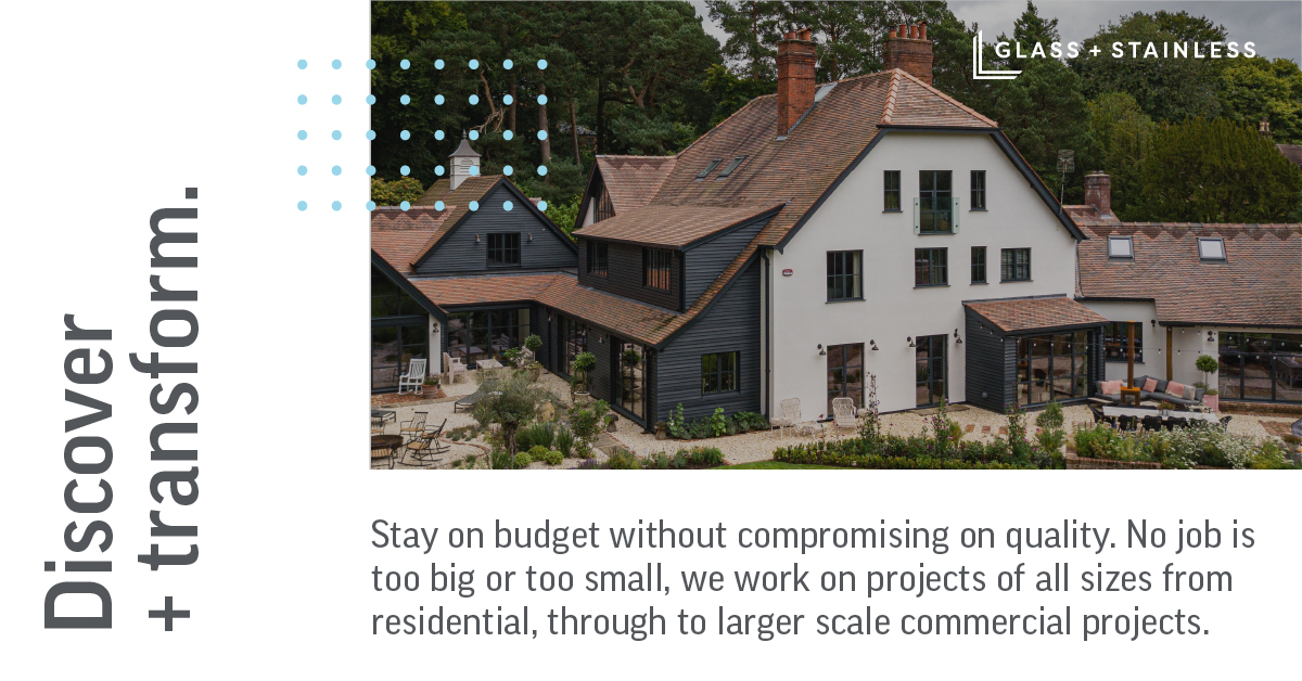 Glass and Stainless social ad