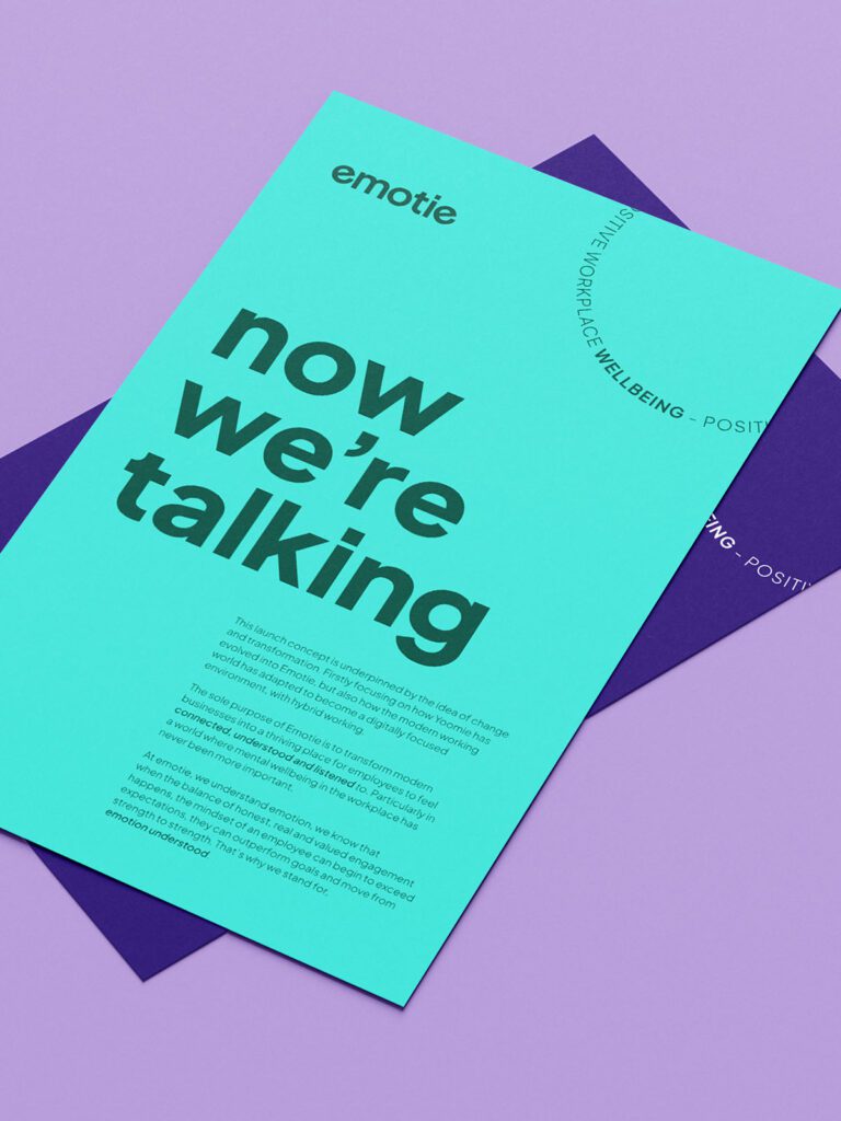 Posters for Emotie branding