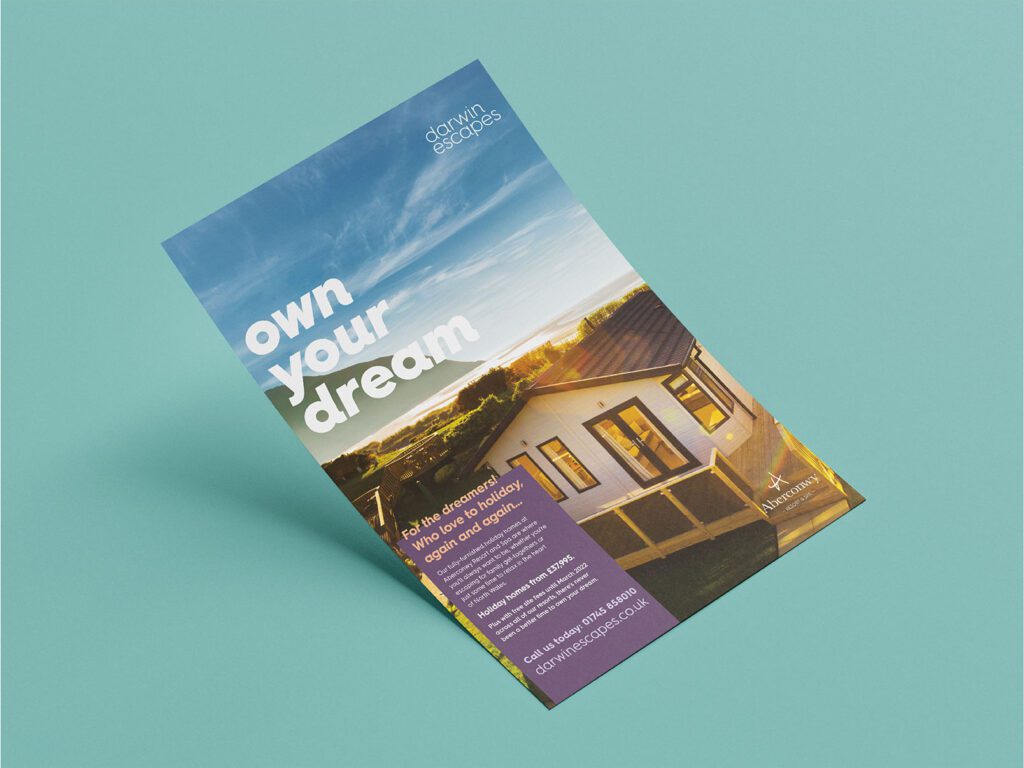 Darwin Escapes poster design