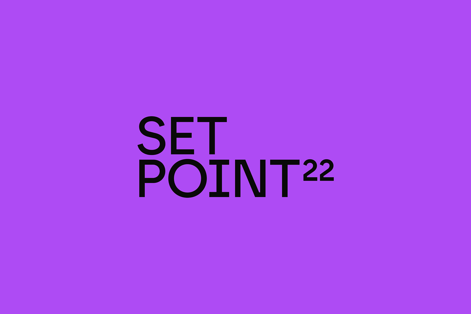 SetPoint22 brand logo on purple background.
