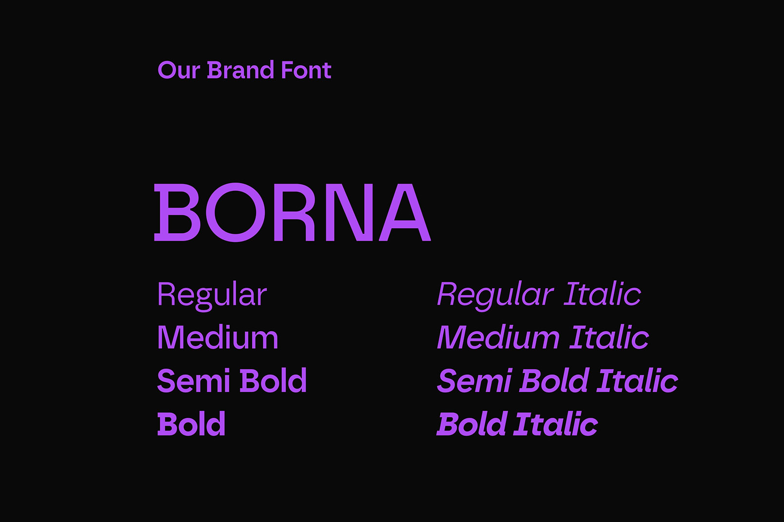 A screenshot of brand typography and fonts for SetPoint22.