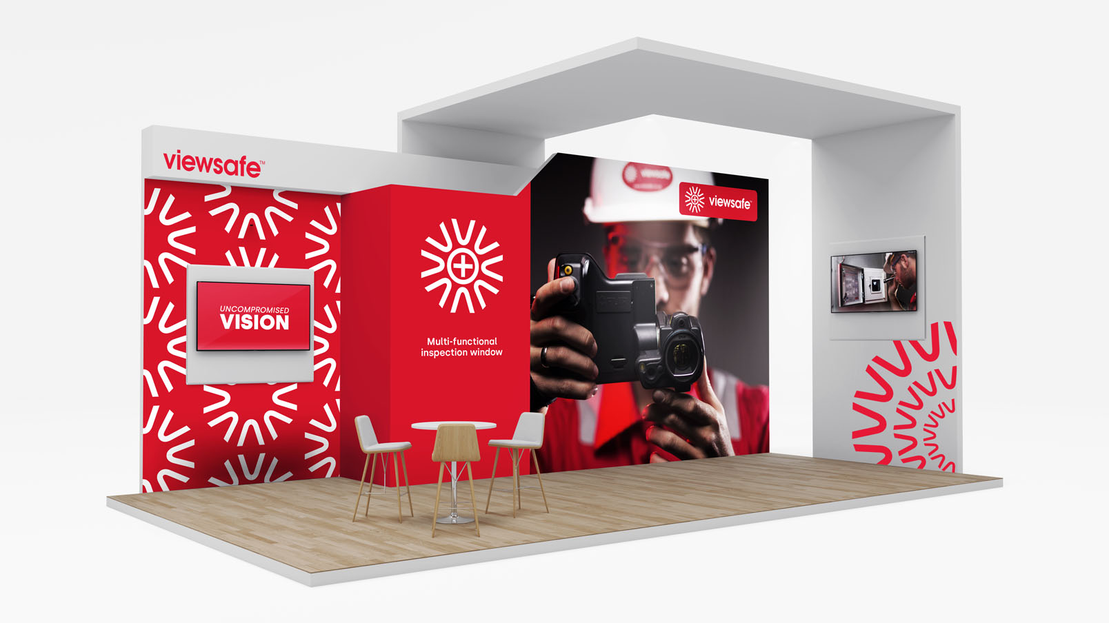 Viewsafe's custom exhibition stand designs