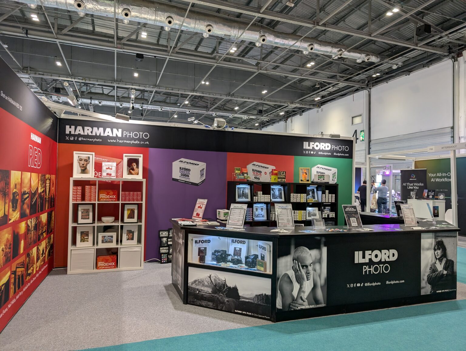 Ilford Harman exhibition stand