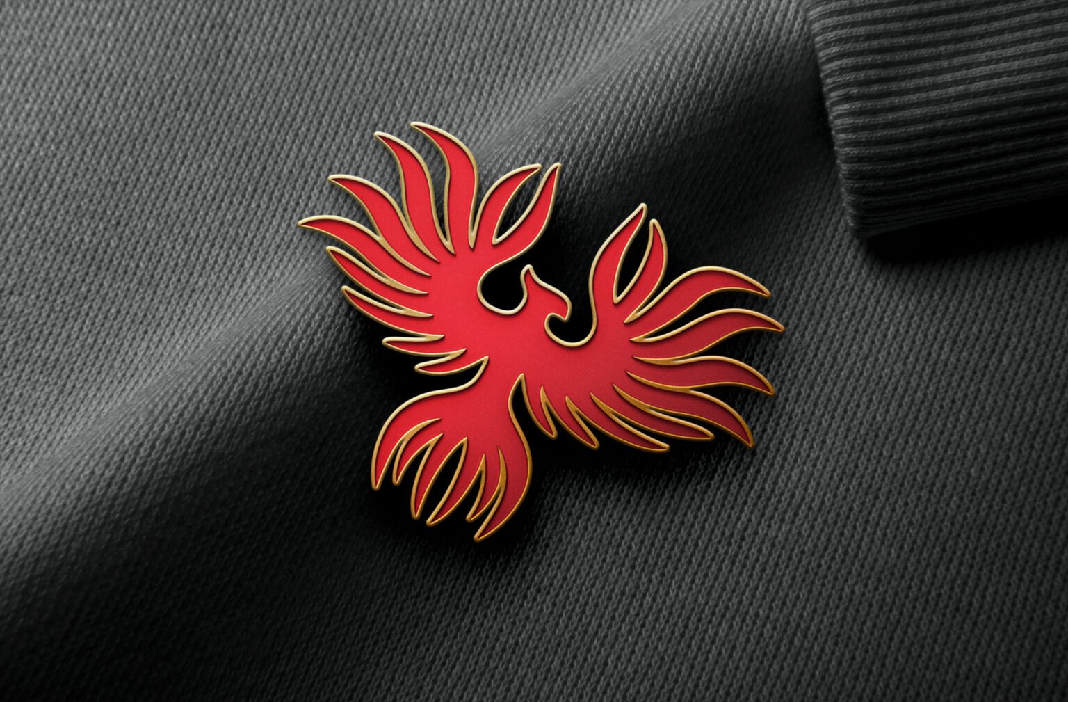Harman Phoenix enamel pin