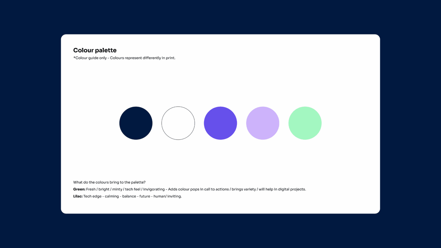 Wanstor colour palette
